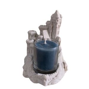 Sandsculpt Magical Castle Votive Candle #439v05, 5.5" x 5"